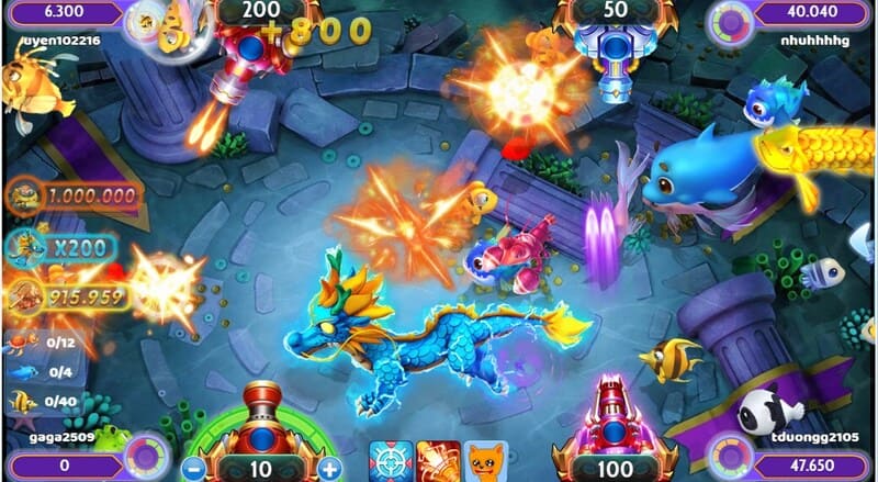 Quy tắc bắn cá không có gì phức tạp