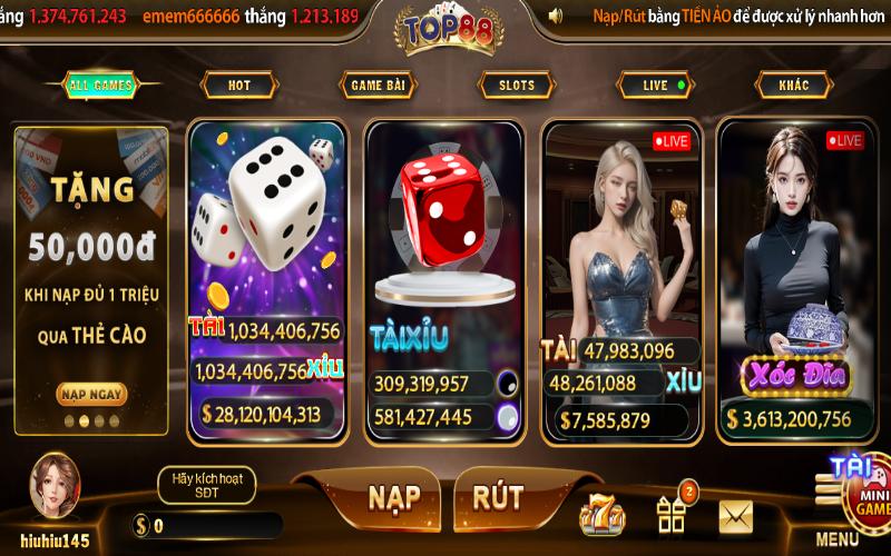 Những thành tựu đáng kể tại Top88 mà Dũng đạt được